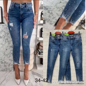 Rifle jeans dlhé dámske (34-42) M.SARA JAW221192