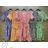 Summer short sleeve summer dress (S / M ONE SIZE) ITALIAN FASHION IMWY21019