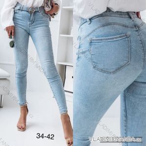 Rifle jeans dlouhé dámské (34-42) M.SARA MSR221240