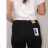 Rifle jeans dámské nadrozměrné (30-42) M.SARA MA122MS2150-13/DR 40 Černá