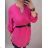 Classic short sleeve dress women (uni s-l) ITALIAN MODA IMC20206 XL/2XL <div><p>Red</p>
</div>