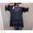 Tunika oversize krátký rukáv dámská nadrozměr (2XL/3XL ONE SIZE) ITALSKÁ MÓDA IMB22052