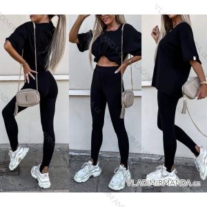Souprava letní legíny a tunika dámská (S/M ONE SIZE) ITALSKÁ MÓDA IMWC221338