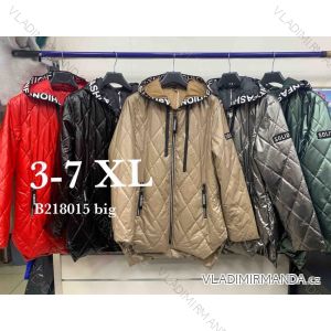 Damenjacke Jacke in Übergröße (3XL-7XL) POLISH FASHION PMWB221346