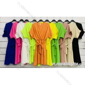 Summer short sleeve summer dress (S / M ONE SIZE) ITALIAN FASHION IMWY21019