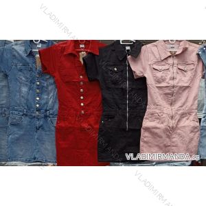 Denim short sleeve dress women (s-xl) GOURD MA120GD6047-J