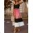 Kleid mit 3/4 Ärmeltasche für Damen (uni sl) ITALIAN Fashion IM3181746