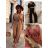 Summer short sleeve summer dress (S / M ONE SIZE) ITALIAN FASHION IMWY21019
