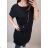 Šaty krátky rukáv s kabelkou dámske nadrozmer (XL/2XL ONE SIZE) TALIANSKA MÓDA IM422295