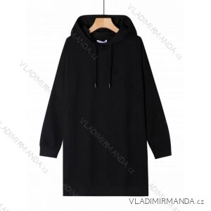 Šaty mikinové dlouhý rukáv s kapucí dámské (XS-XL) GLO-STORY GLO22WPU-2262