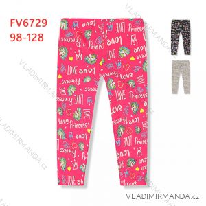 Lange Leggings für Kinder (98-128 / schwarz) KUGO M0185