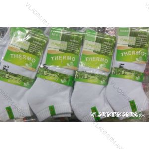 Ponožky kotníkové thermo bambusové dámské (35-38/bílá) PESAIL BW4500A
