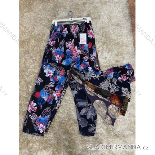 Kalhoty harémky dlouhé dámské nadrozměr (S-3XL) TURECKÁ MÓDA TMWL226761