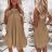 Dress oversize short sleeve womens (UNI S-L) ITALIAN FASHION IMD20187