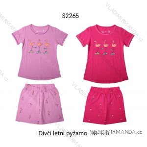 Pyžamo krátke letné detské dievčenské (98-128) WOLF S2265