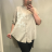 Košile 3/4 dlouhý rukáv dámská nadrozměr (3XL/4XL ONE SIZE) ITALSKá MóDA IM422410