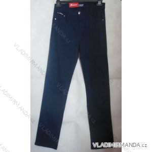 Kalhoty plátěné  dámské (30-42/cerna) SUNBIRD SX7151A