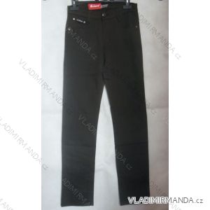 Kalhoty plátěné  dámské (30-42/cerna) SUNBIRD SX5607G