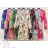 Women's Chiffon Flowered Long Sleeve Dress (S / M / L ONE SIZE) ITALIAN FASHION IMWG221531