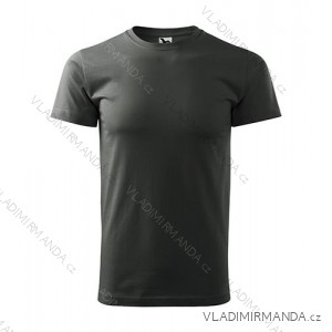 Basic T-Shirt Herren Dunkelschiefer 5XL ADR-1296720