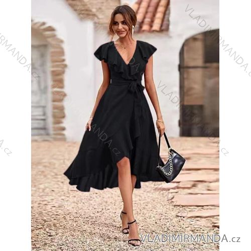 Šaty letní oversize krátký rukáv dámské (2XL/3XL ONE SIZE) ITALSKÁ MÓDA IMD22063