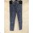 Rifle jeans dámské nadrozměrné (vel 30-38) M.SARA MA620MS1291g-5 Černá 34