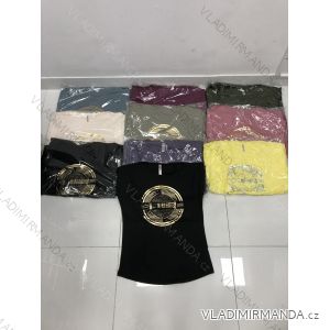 T-Shirt Kurzarm Damen übergroß (XL-3XL) TURKISH FASHION TMB21010
