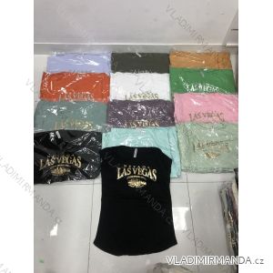 T-Shirt Kurzarm Damen übergroß (XL-3XL) TURKISH FASHION TMB21010