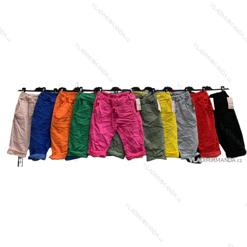 Sweatpants baggy 3/4 short women's (UNI SM) ITALIAN FASHION IMD20406