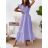Women's Long Sleeveless Summer Dress (S / M / L ONE SIZE) ITALIAN FASHION IMD22390