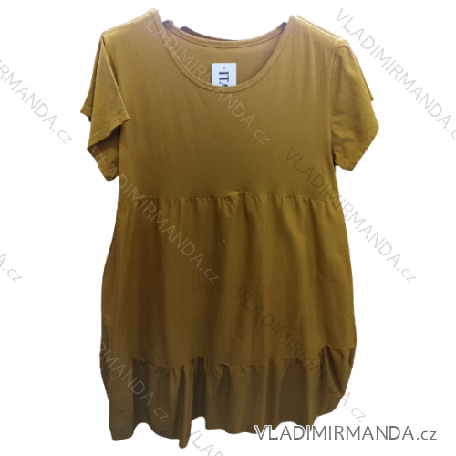 Denim short summer dress straps women (uni s / l) ITALIAN FASHION IM720103