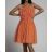 Women's Long Flared Dress Carmen Shoulders (S / M ONE SIZE) ITALIAN FASHION IMWA221622