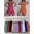 Women's Long Flared Dress Carmen Shoulders (S / M ONE SIZE) ITALIAN FASHION IMWA221622