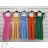 Šaty letní carmen na ramínka žabičkované dámské puntík (S/M/L ONE SIZE) ITALSKÁ MÓDA IMWY221689