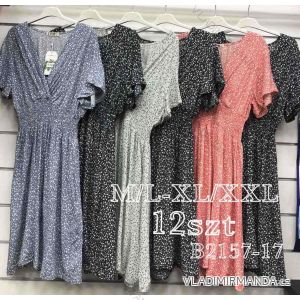 Women's long summer dress with straps (S / M ONE SIZE) ITALIAN FASHION IMWA221623