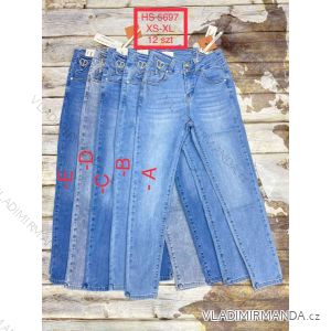 Rifle jeans dlhé dámske (XS-XL) ITAIMASKA ITA22HS-5697
