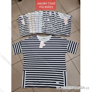 Tričko krátký rukáv dámské (S-XL) TURECKÁ MÓDA TMWG22G5659