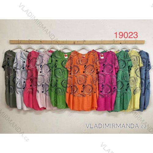 Hemdbluse 3/4 Ärmel (UNI XL-3XL) ITALIENISCHE MODA IM420486