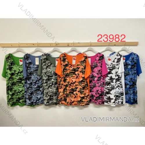 Hemdbluse 3/4 Ärmel (UNI XL-3XL) ITALIENISCHE MODA IM420486