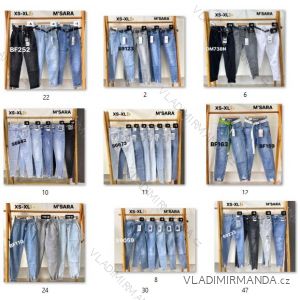 Rifle jeans dámské (xs-5xl) katalog M.SARA MSR22rifle-duben