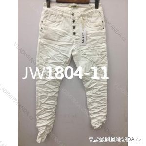 Rifle jeans baggy dlouhé dámské (XS-XL) JEWELLY JEW22JW1804-11