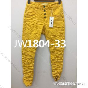 Rifle jeans baggy dlouhé dámské (XS-XL) JEWELLY JEW22JW1804-33