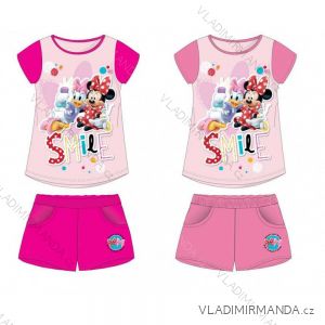 Souprava letní/plážový set tričko krátký rukáv a kraťasy dětská minnie mouse dívčí (3-8let) SETINO MIN-G-OUTWEAR-23