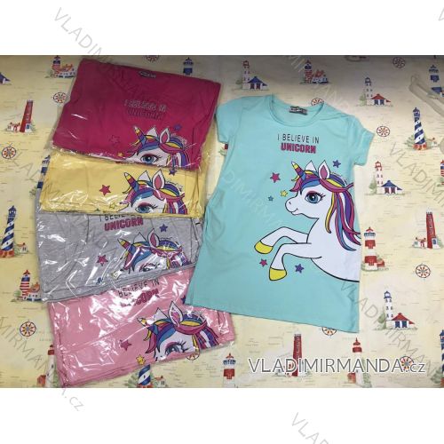 Dress short sleeve blinking baby girl (2-8 years) TURKISH PRODUCTION TVB21GIRL02