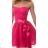 Šaty carmen tilové elegantní krajkové bez rukávů dámské (S/M ONE SIZE) ITALSKÁ MÓDA IMM22S1613