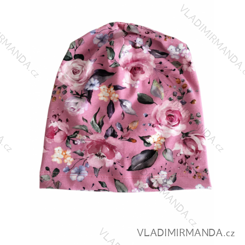 Čiapkaturban tenká jarná  dievčenské (ONE SIZE) POĽSKÁ VÝROBA  PV32242821B