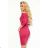 13-140 Sports dress with pockets - raspberry color
