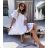 Dress oversize short sleeve womens (UNI S-L) ITALIAN FASHION IMD20187 black L / XL