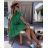 Dress oversize short sleeve womens (UNI S-L) ITALIAN FASHION IMD20187 black L / XL