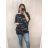 Women's lace short sleeve tunic (uni m / l) ITALIAN FASHION IMBS20015